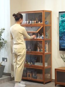 Lemari Pajangan Kaca/ Lemari hias/ Lemari Display  /Mainan Rak Penyimpanan