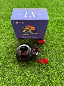 รอกหยดน้ำ รุ่น MAXXIS-X1 (5+1BB) มีเสียงเวลาปลาลาก หมุนลื่น มีหมุนซ้าย/หมุนขวา รอกตีเหยื่อปลอม