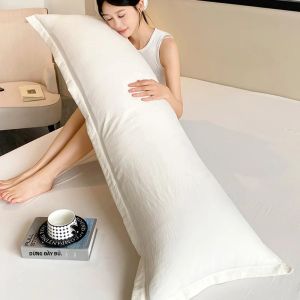 Vỏ Gối Đôi Dài Màu Trơn Vỏ Gối Đôi 48x100cm 120cm 150cm 180cm (Không Có Lõi) Phụ Kiện Giường Ngủ