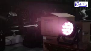 Waterproof  led par light 15w  RGBWY+UV LED