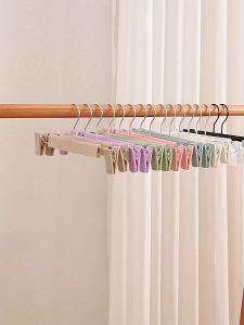 [Datz] Pant Hanger Skirts Hanger Clip Tudung Clothes Trousers Hanger Hook 裤架 衣架 Penyangkut Seluar - SO65