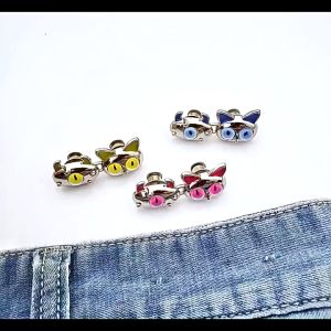 KAYKAI กระดูมปรับเอวกางเกง รูปหน้าใด ทำให้ผิวดูเรียบนแบบหมุดถอด สีสันสดใส รูปแบบคุณภาพ ไม่ต้องเย็บ