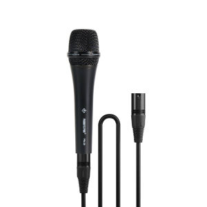 Phenyx Pro PM-26/26S Wired Vocal Microphone Professional Supercardioid Dynamic Handheld Mic with XLR Cable Clip Bag for Karaoke Singing Stage Studio