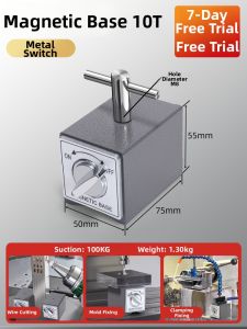 syntek | Switchable Powerful Line Cutting V-type Magnetic Base
