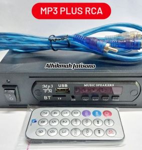 MP3 PLAYER BLUETOOTH COLOK LISTRIK