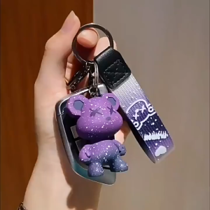 K9S - Gantungan Kunci Karakter Beruang Grafiti Lucu Ganci Serbaguna Karakter Lucu