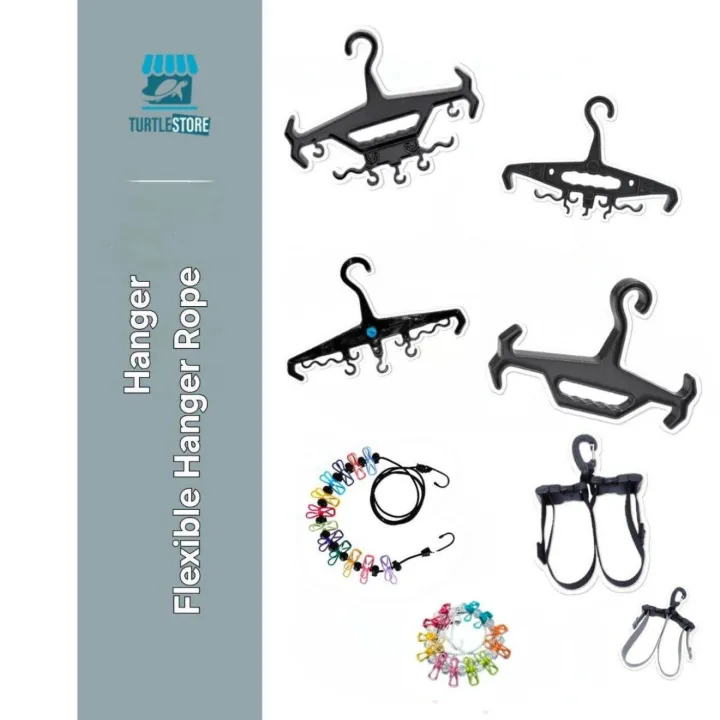 Hangar Rope Hanger - Flexible Hanger rope Scubaไม้แขวน และ เชือกแขวน ดำน้ำ | Lazada ...