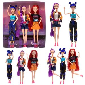 ตุ๊กตาฮิวแมนนอยด์สุดฮิต ของเล่น Kpop Demon Hunters ฟิกเกอร์แอคชั่น รูมิ มิรา โซอี้ ของเล่นตกแต่ง ของขวัญวันเกิดสำหรับเด็ก ของเล่นสำหรับเด็กผู้หญิง
