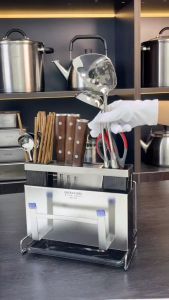 Storage Rack Stainless Steel Knife Storage Rack Wall-mounted Punch-free Kitchen Knife Chopping Board Integrated Knife Holder