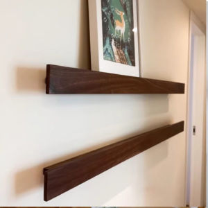 evesigar | Retro Wall Mounted Shelving 1-Board Shelf