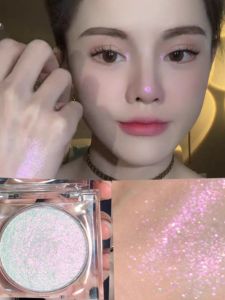 Diamond Sparkle Highlighting Powder Subtle Pearl Illuminator Eye Shadow Compact Enhance Face Lift Skin Color Diamond Sparkle