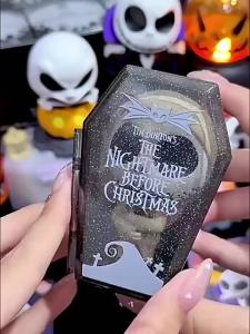 Bandai | The Nightmare Before Christmas Blind Box Hot Figure Jack Sally Cosbi Collectible Ornament Toys Christmas Halloween Birthday Gift