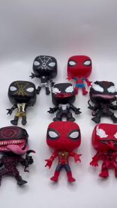 Funko | Marvel Spider‑Man Venom Series Anime Figurine Vinyl Collection Statue Toy Cute Desktop Decoration Gift for Superhero Lovers