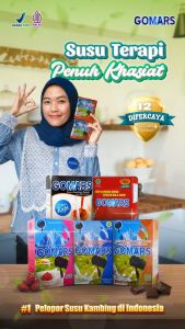 Pelopor Susu Kambing Etawa Bubuk Gomars Rasa Original 200gr - Manfaat Susu Kambin Etawa Berkualitas dan Khasiat Susu Kambing Etawa Bubuk Gomars