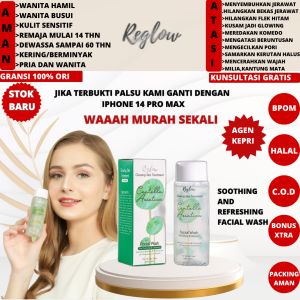 REGLOW FACIAL WASH SKIN CLEASINGSABUN WAJAH WANITASABUN CUCI MUKA REFLOWSABUN WAJAH GLOWING SABUN REGLOWSABUN WAJAH PRIA