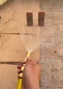 [selected]Solid Brass Hose Nozzle High Pressure Hose Nozzle Adjustable Garden Hose Sprayer