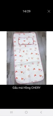 (được chọn mẫu )Chiếu Điều Hòa Cao Su Non Họa Tiết 5D Xinh Xắn Cho bé yêu