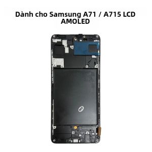 Thay Thế Màn Hình LCD AMOLED Samsung Galaxy A71 SM-A715F Bằng Cụm Cảm Ứng Số Hóa Cho A715F A715X A715W Bộ Phận Hiển Thị Điện Dung