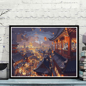 DIHUANTUO | DIY Digital Oil Painting for Scenic Decoration