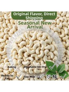 Natural Additive-Free Raw Cashew Nuts 5 Pounds