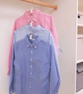 ตะขอเกี่ยวไม้แขวนเสื้อ ตะขอแขวนเสื้อ (แพ็ค 10 ชิ้น) ตะขอแขวนผ้า สำหรับจัดระเบียบตู้เสื้อผ้า