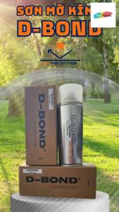 Sơn Xịt Tạo Mờ Kính D-BOND 400ml Chính Hãng - Sơn Xịt Kính Mờ Cao Cấp - Khô Nhanh - Độ Bám Cao - Dễ Thi Công