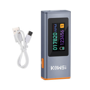 Mini Laser RPM Tachometer DC 5V 0.96-inch TFT Display Non‑Contact Laser Tachometer With Infrared Laser Sensor for Motors Fans