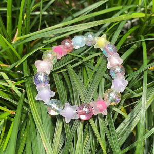 Korean Imported Crystal Ball Fashion Ornament Beaded Bracelet