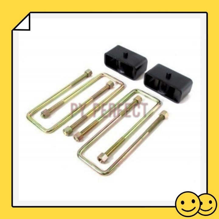 JINGLINGKJ 32 MM Voorwielophanging 51 MM Achter Schorsing Blokken Lift Up Kits Voor 2011 2018 Ranger T6 Bt50 Ubolt Kit Raise Adapter Strut Lente 2 Stks