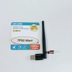 USB thu Wifi 150Mbps: Nano / Anten - Hiệu LB Link (Plug and Play)