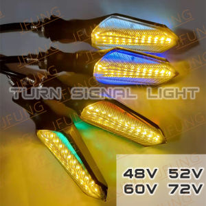 Pthene LED โคมไฟสูงสร้าง 48V 52V 60V 72V สำหรับรถจักรยานยนต์ รถสกู๊ตเตอร์ รถจักรยานยนต์ Moto E Bike และรถสามล้อ พิเศษ 24 ชั่วโมง