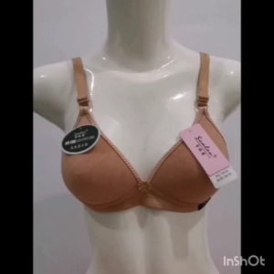 bra busa tanpa kawat | bh scalen 2816 | busa tipis | bahan kaos | kait 2 | size 34 - 40