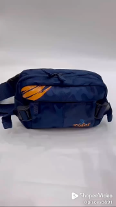 Túi đeo hông/ túi chéo Tiger hoạ tiết chìm dệt ánh kim size 20cm