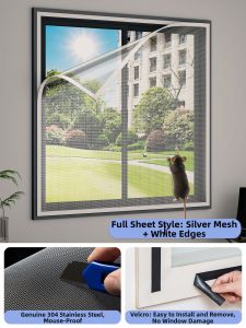 JH | Pest Proof Invisible Curtain Net Magic Tape