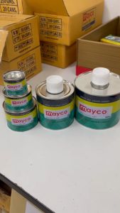 กาวทาท่อ ตรา Mayco ขนาด 50g 100g 250g 500g 1000g กาวประสานท่อ กาวทาท่อพีวีซี น้ำยาประสานท่อ PVC