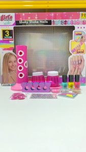 Mainan Anak SHAKY SHAKE NAILS BEAUTY ART NAIL SALON A476 Mainan Kuku Kukuan Glitter Nail Art Anak