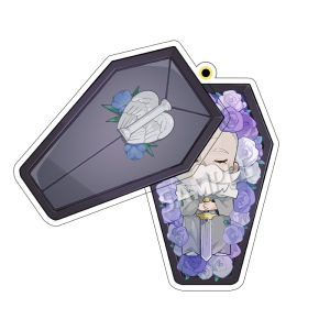 Vật Dụng Phụ Trợ Anime Cosplay Keychain Frglend Dead Keychain Hộp Đựng Đồ Chơi Trò Chơi Tabletop Vật Dụng Phụ Kiện