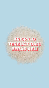 OMO! Krispy-O 15gr / Cemilan Snack Puffs Sehat Bayi Anak / OMO Krispy O