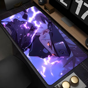 Bandai | Mouse Pad Naruto Kakashi Hatake Large Game Keyboard Pad Rubber Desk Mouse Mat Carpet Rubber Tapis Souris Gaming Mousepad