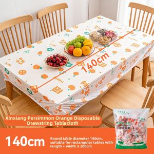 Meidi | Elastic Rectangular Waterproof and Oil-Resistant Picnic Plastic Tablecloth