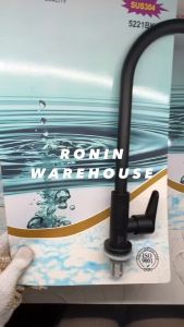 SOLIGEN Kran Angsa Stainless Wastafel 5221: Desain Keran Stainless Berkualitas