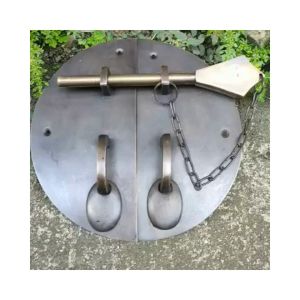 Overpal Grendel Pengunci Lemari Pintu Rumah Pagar Kuningan Antik Murah 20cm