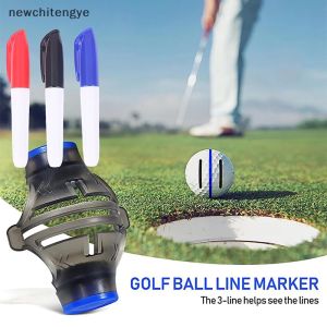 Bút kẻ line bóng golf dụng cụ kẻ line bóng golf bộ kẻ line golf 3 màu khác nhau