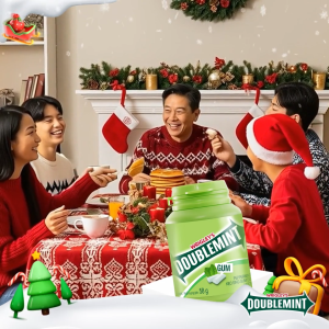 Doublemint Peppermint Bottle Gum / Chewing