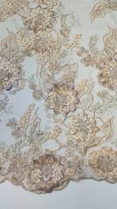 Vải Ren Lưới Cao Cấp Màu Đỏ Rượu Vang Châu Phi Đính Hạt Và Thêu Sequin Pháp Dành Cho Đầm Dự Tiệc Giáng Sinh Của Nữ