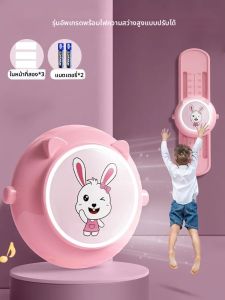 เครื่องกระโดดสำหรับเด็ก ปรับความสูงได้ พร้อมไฟ LED แสดงระดับความสูง มีตัวจับเวลา ดีไซน์นักบินอวกาศและกระต่าย พกพาสะดวก สำหรับการออกกำลังกายเพื่อการเจริญเติบโตของเด็ก