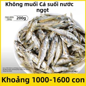 ZHUCHONG | Thức Ăn Khô Cá Dinh Dưỡng Không Muối Tăng Sáng Lông cho Thú Cưng