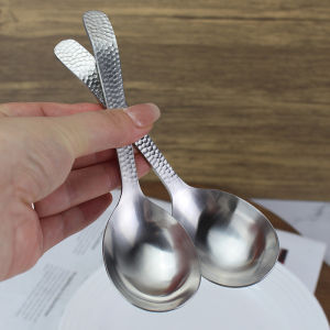 Thìa Ăn Súp Miệng Lớn Kiểu Nhật 18/10 Bằng Thép Không Gỉ Dày 304 Thìa Ăn Súp Đậu Phụ Thìa Ăn Cơm Thìa Ăn Súp Kiểu Nhật