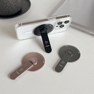 2025 Upgraded Magnetic Ring Holder Aluminum Alloy MagSafe Phone Stand Kickstand Grip [360° Rotation] Mag Safe Accessories for iPhone 16 Pro Max 15 14 13 12 MagSafe Case Compatible All Phones