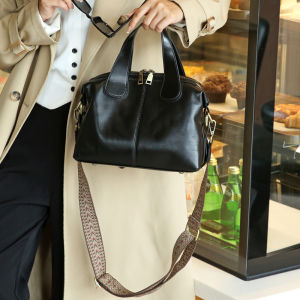 Seefulun |Stylish Large Capacity Cowhide Leather Handbag/Crossbody Bag